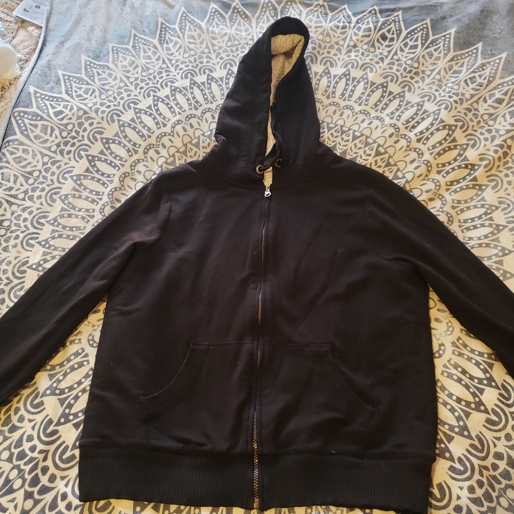 2/$12 black hoodie